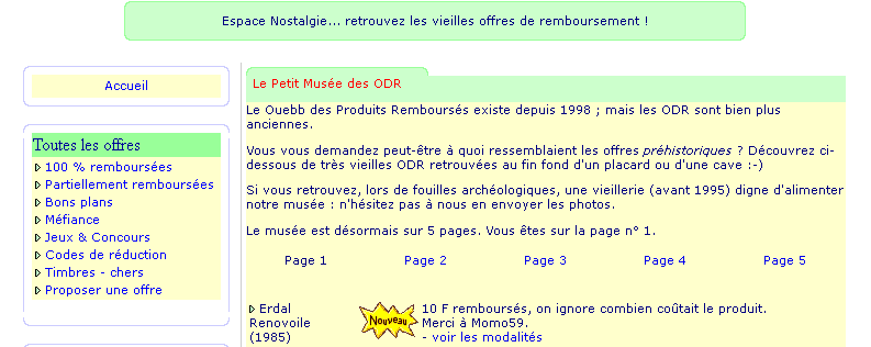 Les Ordre de Remboursement de MadStef madstef : 100 pour 100 remboursé ou partiellement