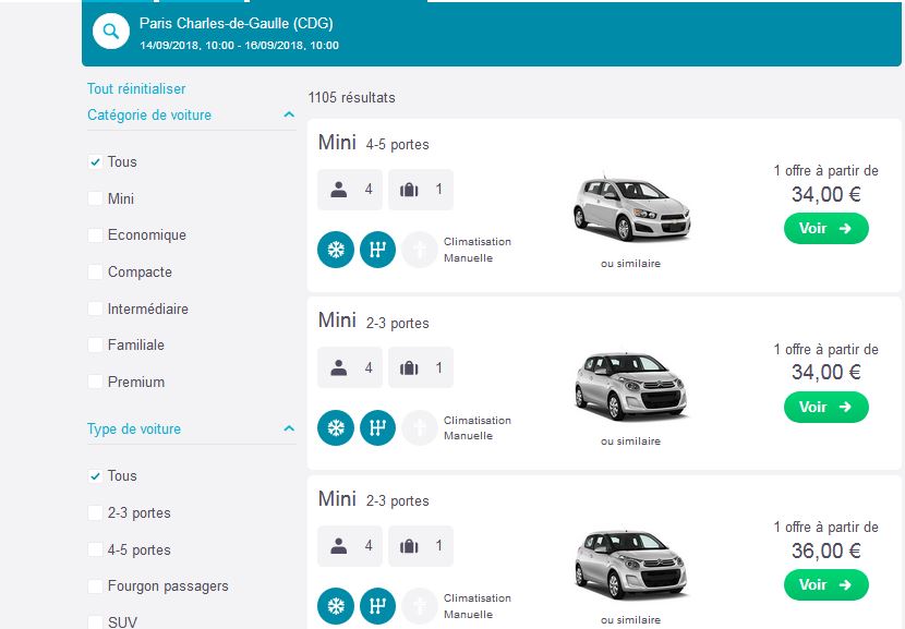 location voitures skyscanner